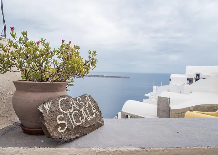 Casa Sigala Cave Hébergement de vacances Oia (Santorini)